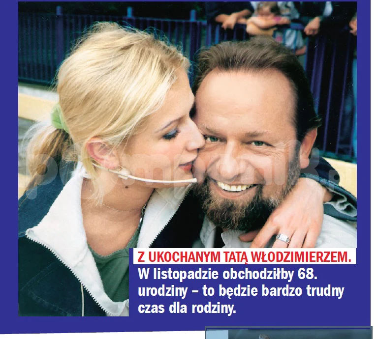 Olga Szomańska z ojcem Włodzimierzem Szomańskim Olga Szomańska z ojcem Włodzimierzem Szomańskim