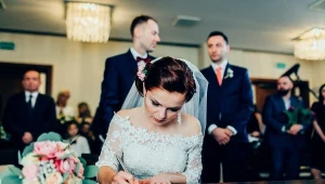 Jedna z par, która wzięła ślub w programie