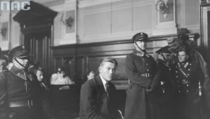 Proces bojówkarza Organizacji Ukraińskich Nacjonalistów Mykoły Łemyka sprawcy zamachu na konsulat sowiecki przed Sądem Okręgowym we Lwowie