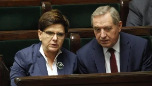Beata Szydło i Henryk Kowalczyk