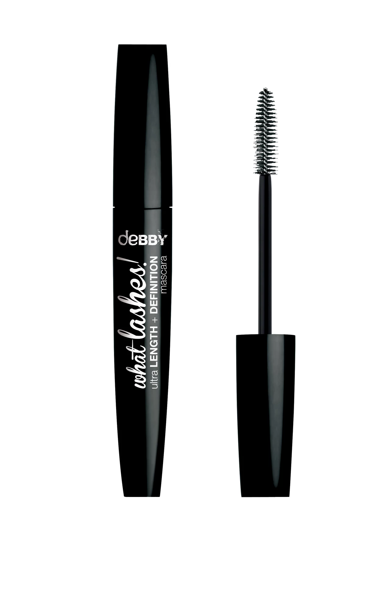 deBBY What Lashes Ultra Length + Definition Tusz mnie nie zachwycił. Nie wydłużył ani nie pogrubił rzęs. W dodatku standardowa szczoteczka ze sztucznego włókna skleja rzęsy i ciężko to naprawić w trakcie dalszego malowania. Szczoteczka: Ze sztucznych włókien Aplikacja: Bardzo łatwa, klasyczny tusz z normalna szczotką Efekt: Rzęsy są pomalowane, ale nie są ani podkręcone, ani pogrubione ani wydłużone Trwałość: Tusz trwały, trzyma się cały dzień. Wieczorem jest go jakby trochę mniej Stosunek jakości do ceny 6/10 (29,90 pln) deBBY What Lashes Ultra Length + Definition Tusz mnie nie zachwycił. Nie wydłużył ani nie pogrubił rzęs. W dodatku standardowa szczoteczka ze sztucznego włókna skleja rzęsy i ciężko to naprawić w trakcie dalszego malowania. Szczoteczka: Ze sztucznych włókien Aplikacja: Bardzo łatwa, klasyczny tusz z normalna szczotką Efekt: Rzęsy są pomalowane, ale nie są ani podkręcone, ani pogrubione ani wydłużone Trwałość: Tusz trwały, trzyma się cały dzień. Wieczorem jest go jakby trochę mniej Stosunek jakości do ceny 6/10 (29,90 pln)
