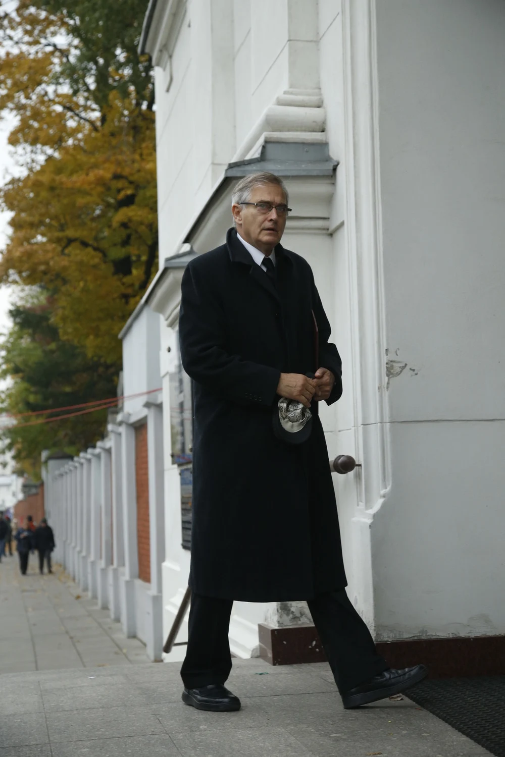 Andrzeja Kopiczyńskiego żegnał również prezes ZASP, Olgierd Łukaszewicz