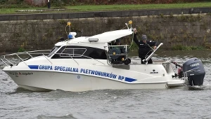Grupa Specjalna Płetwonurków RP rozpoczęła w Krakowie poszukiwania w Wiśle szczątków zamordowanej 18 lat temu Katarzyny Z.