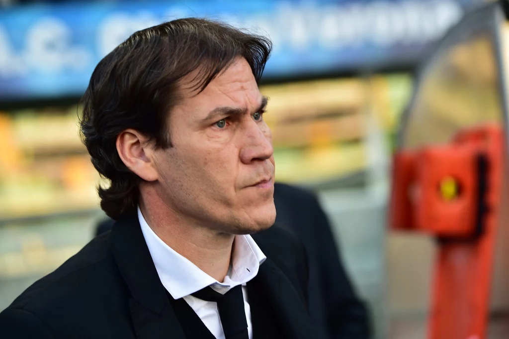 Rudi Garcia w roli szkoleniowca Romy Rudi Garcia w roli szkoleniowca Romy