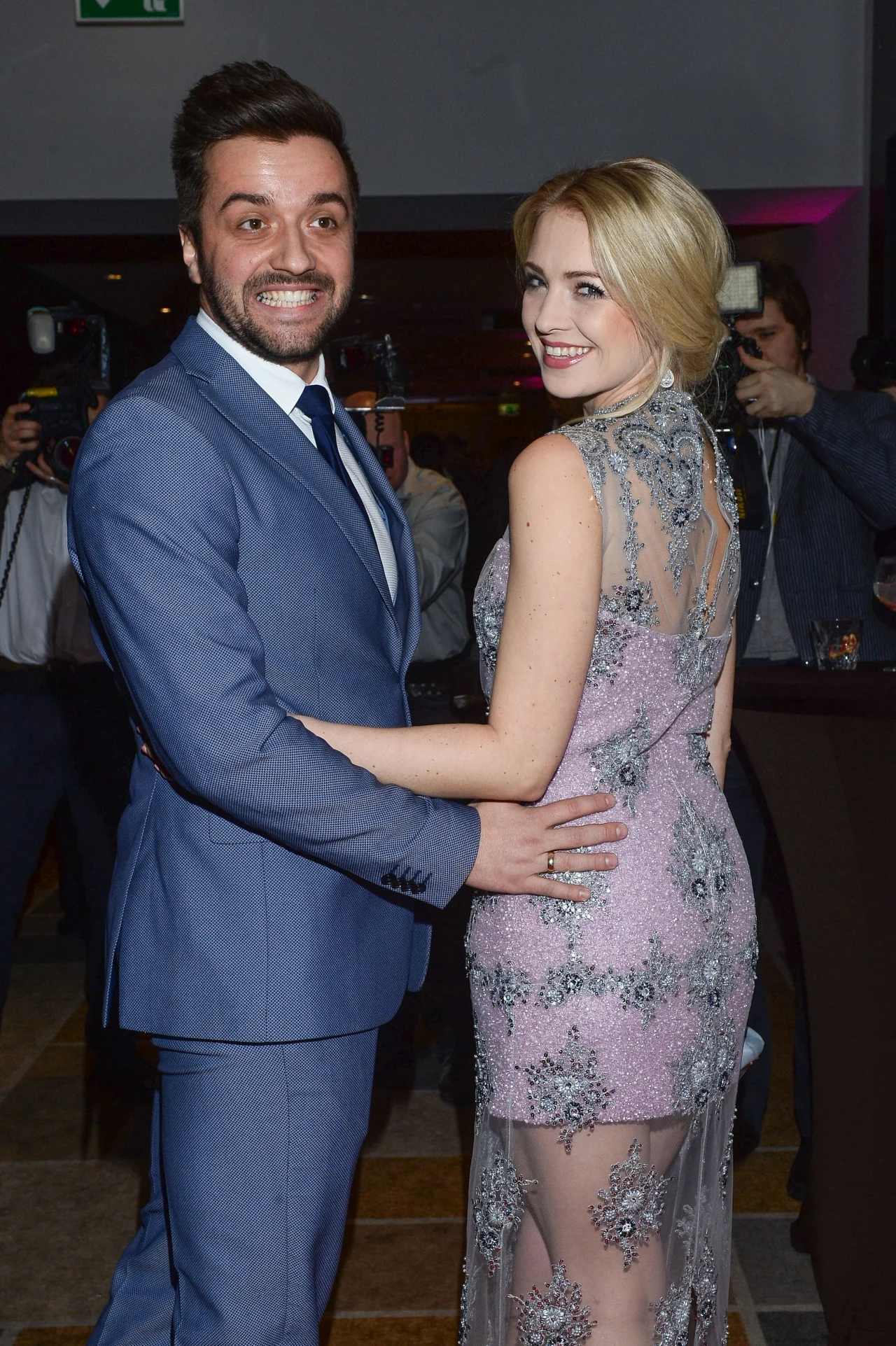 Kurdej-Szatan z mężem