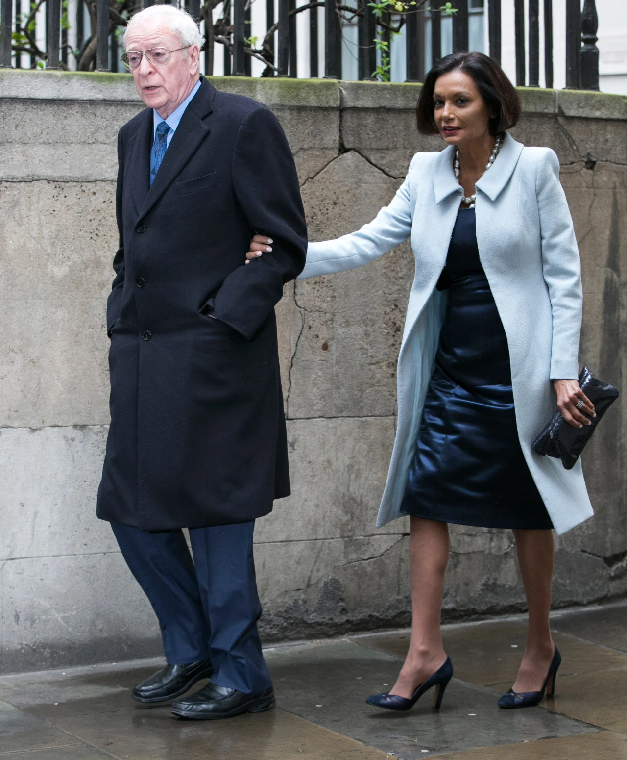 Michael Caine z żoną Shakirą Michael Caine z żoną Shakirą