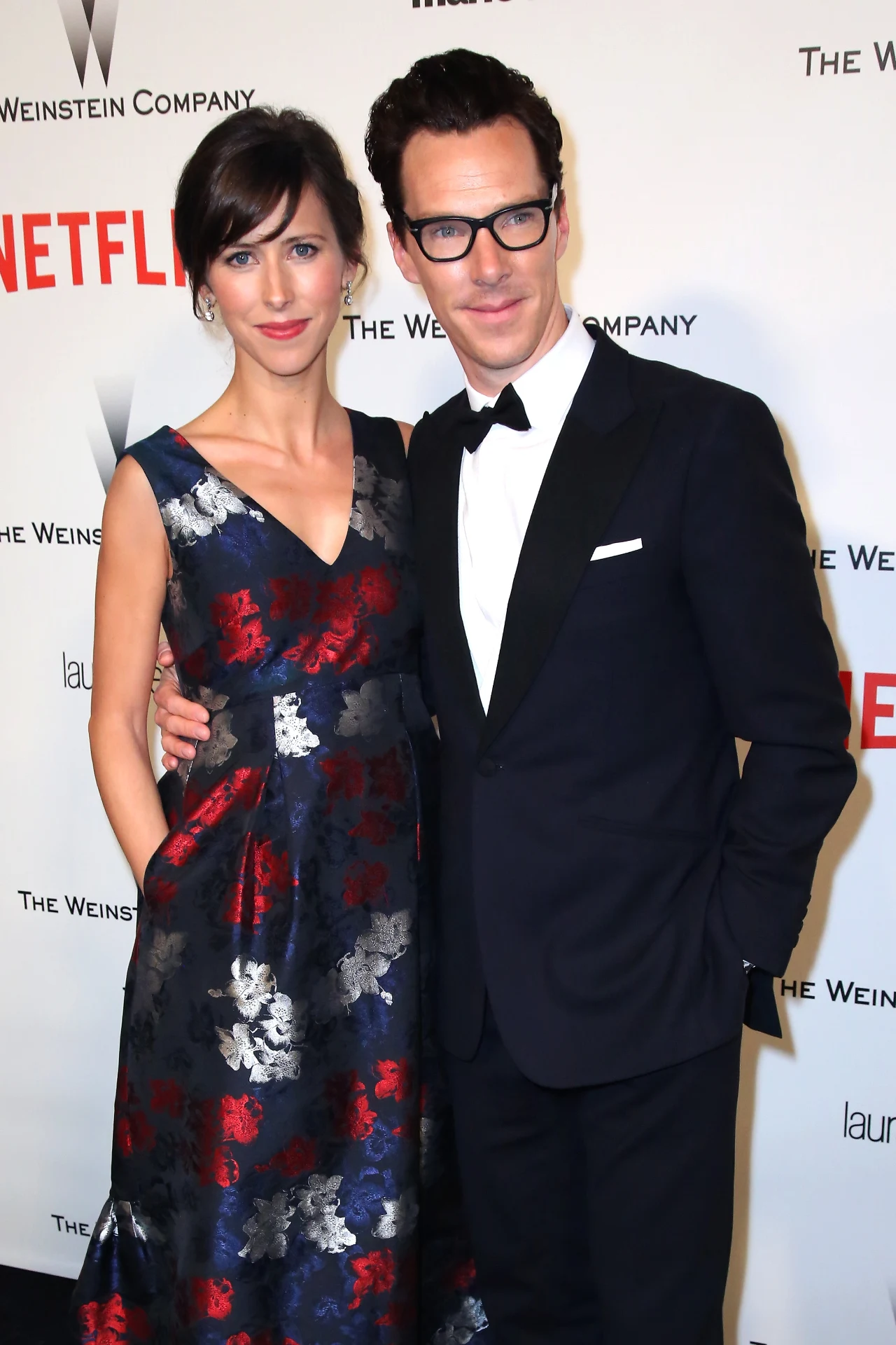 Benedict Cumberbatch z żoną