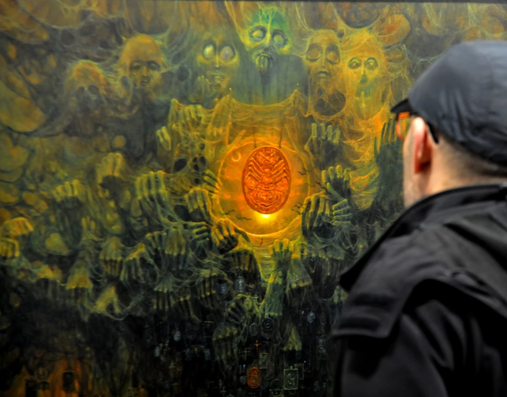 Galeria Zdzisława Beksińskiego w NCK w Krakowie