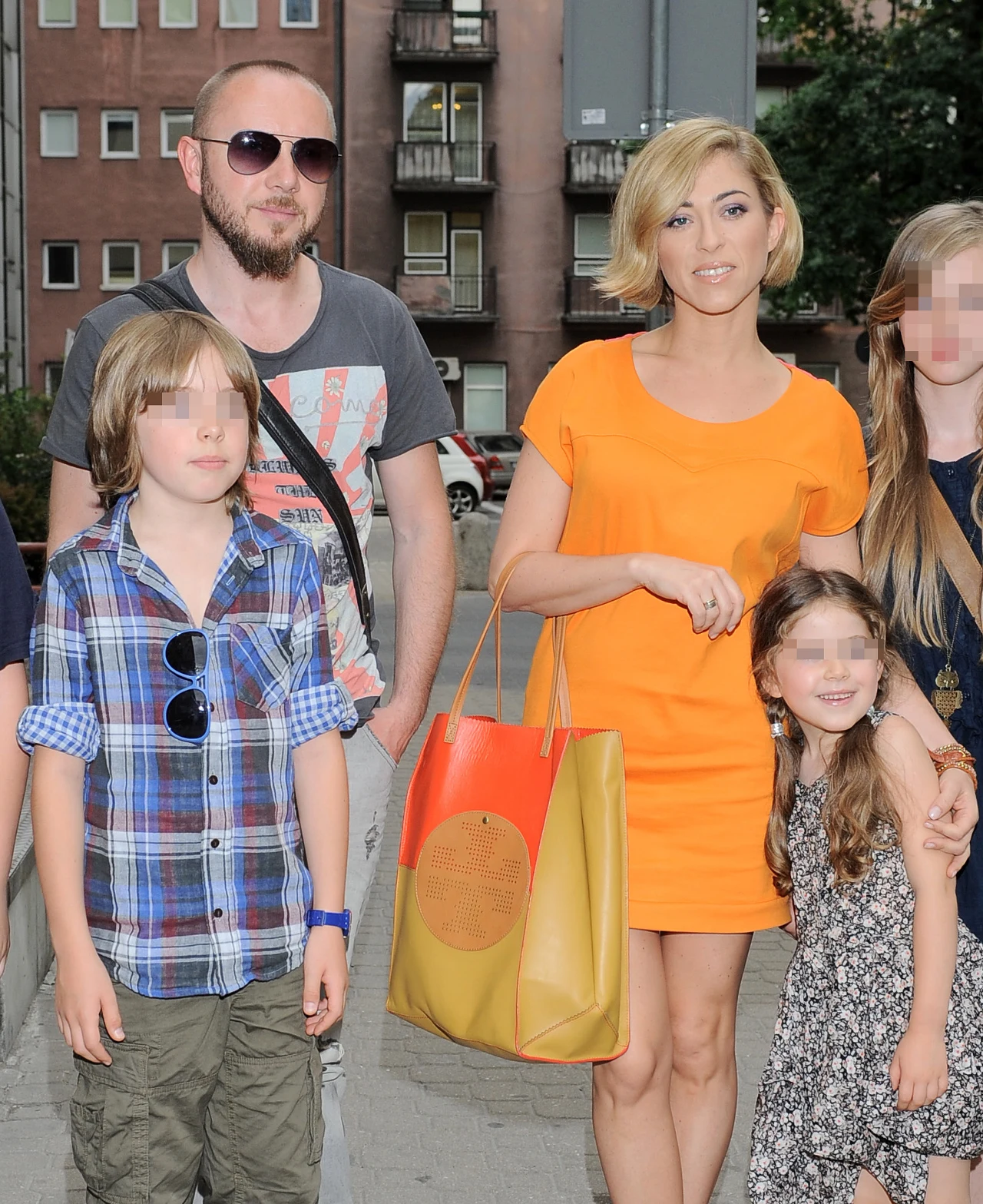 Natalia Kukulska z mężem i dziećmi Natalia Kukulska z mężem i dziećmi