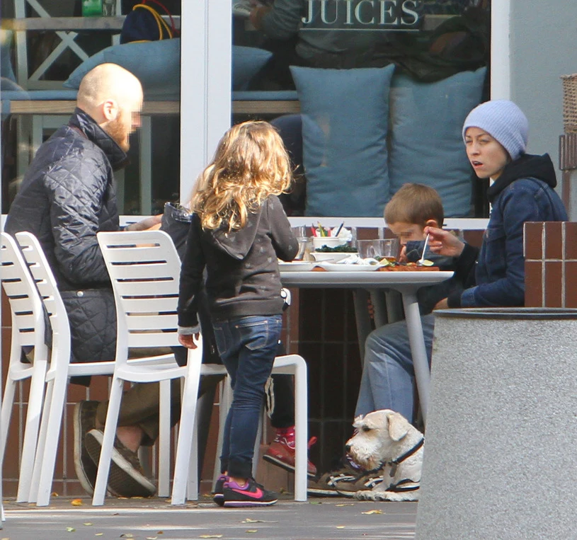 Natalia Przybysz z rodziną Natalia Przybysz z rodziną