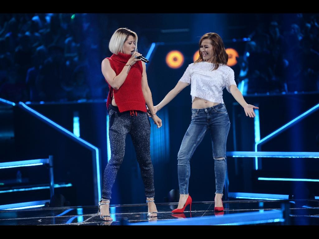 Anna Karwan i Agnieszka Damrych zachwyciły trenerów w ostatniej bitwie siódmej edycji "The Voice of Poland"