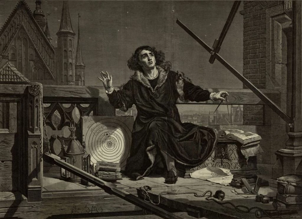 Mikołaj Kopernik (iliustracja z "Tygodnika Powszechnego" z 1873 r.) Mikołaj Kopernik (iliustracja z "Tygodnika Powszechnego" z 1873 r.)