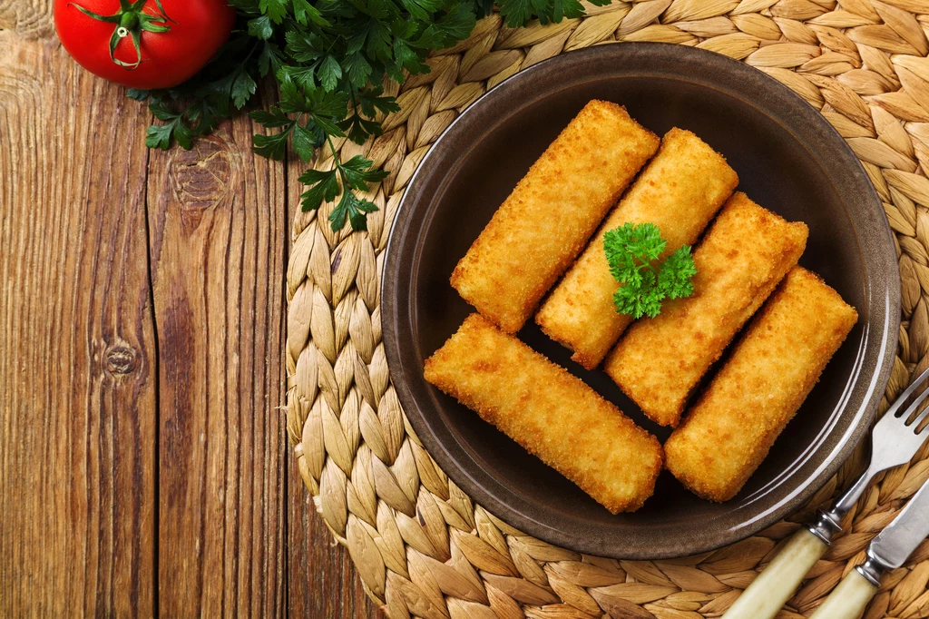 Krokiety z mięsnym farszem Krokiety z mięsnym farszem