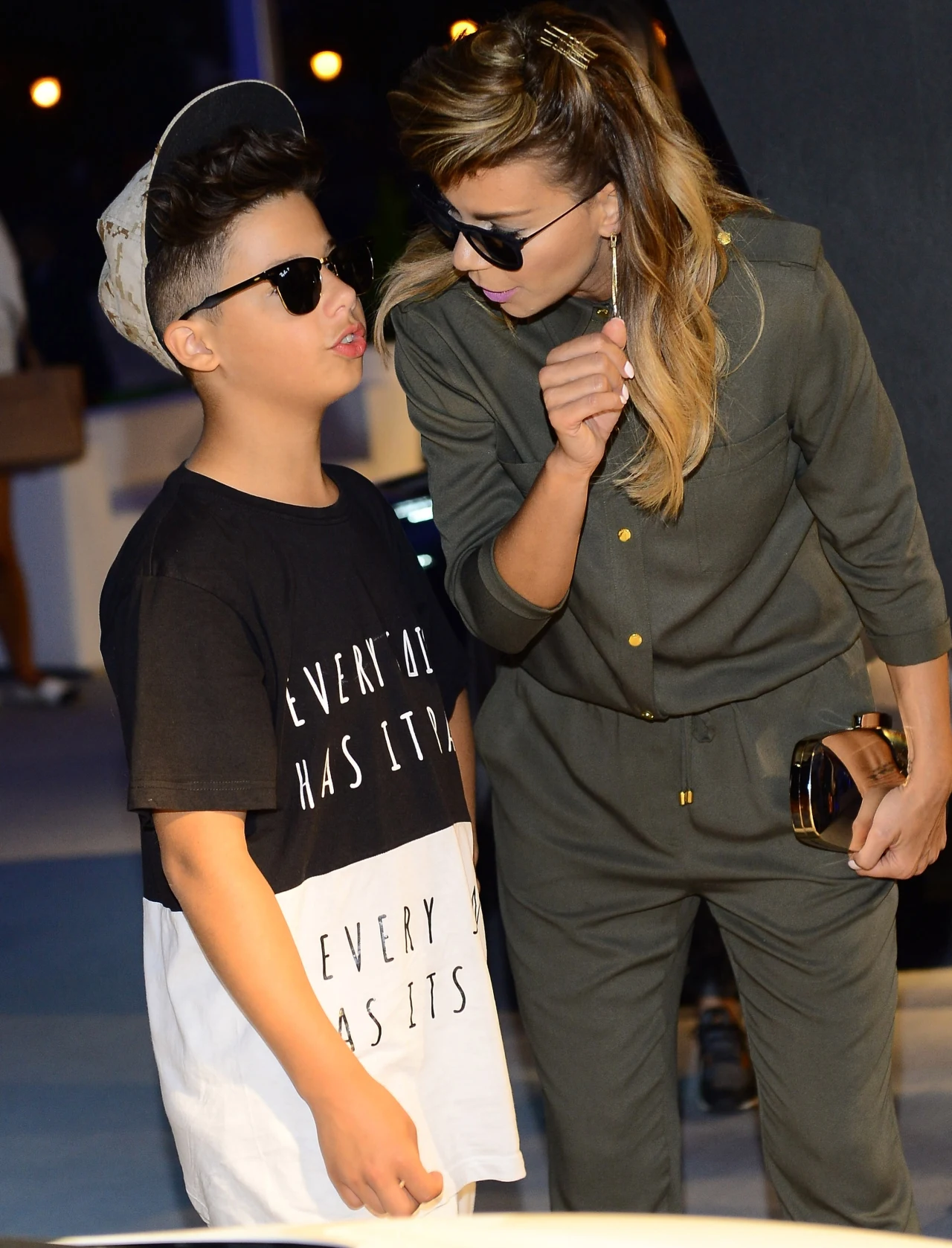 Górniak z synem Górniak z synem