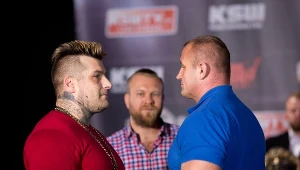 Paweł Rak (z lewej) i Mariusz Pudzianowski