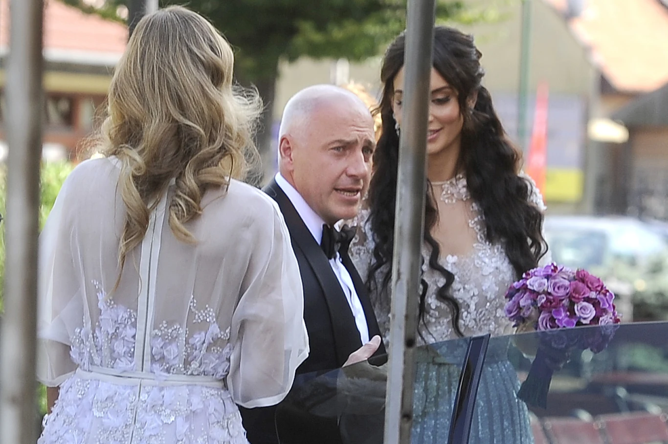 Tomasz i Melody w dniu ślubu Tomasz i Melody w dniu ślubu