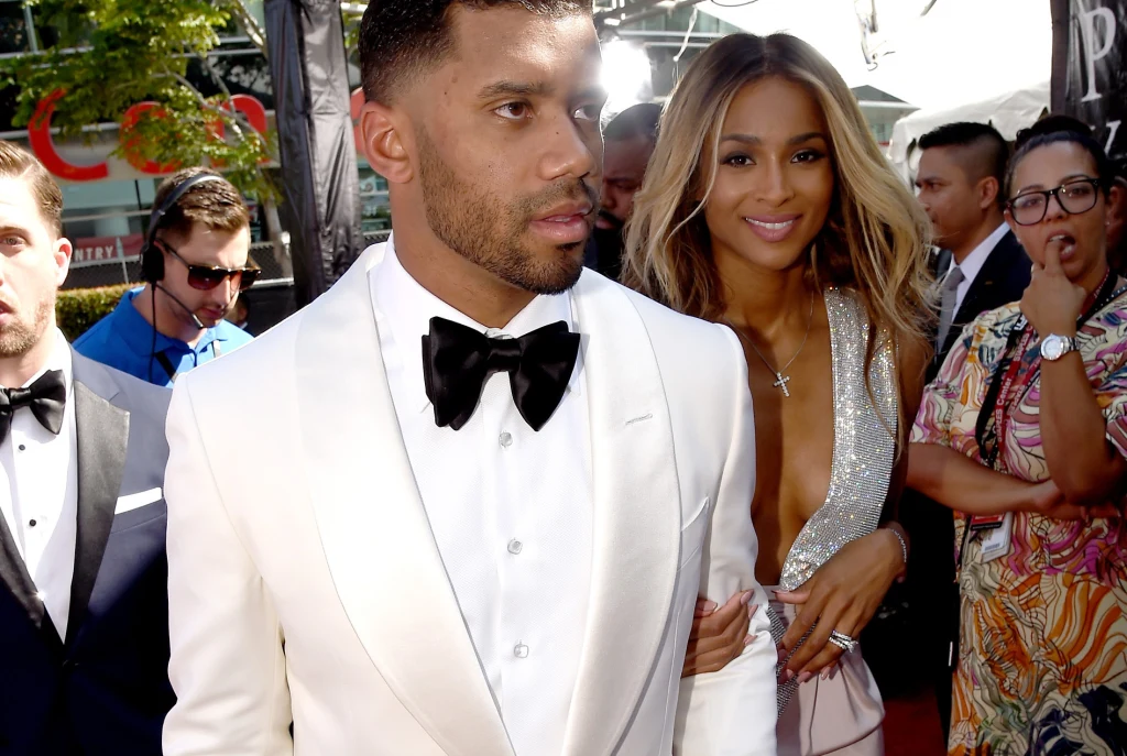 Ciara z mężem Ciara z mężem