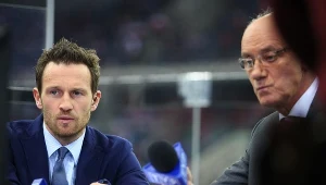 Mariusz Czerkawski i redaktor Dariusz Szpakowski