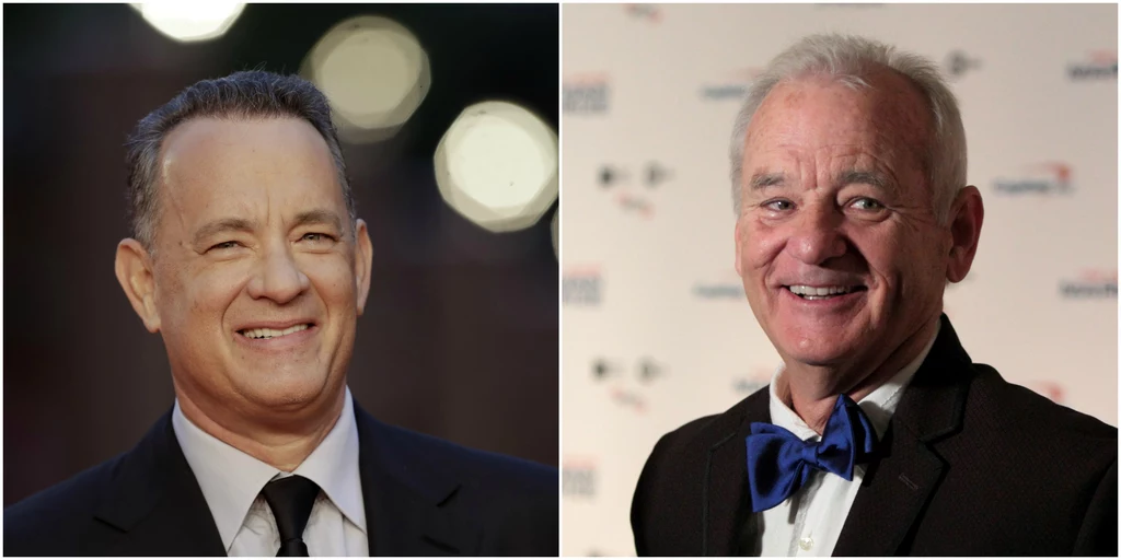 Tom Hanks i Bill Murray - trzeba przyznać, że panowie są do siebie podobni bardziej niż tylko trochę...