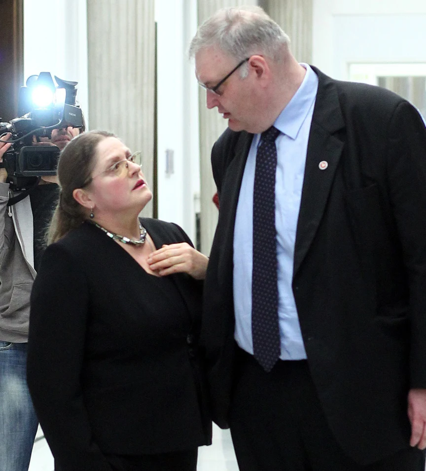 Krystyna Pawłowicz i Bogdan Świeczkowski Krystyna Pawłowicz i Bogdan Świeczkowski