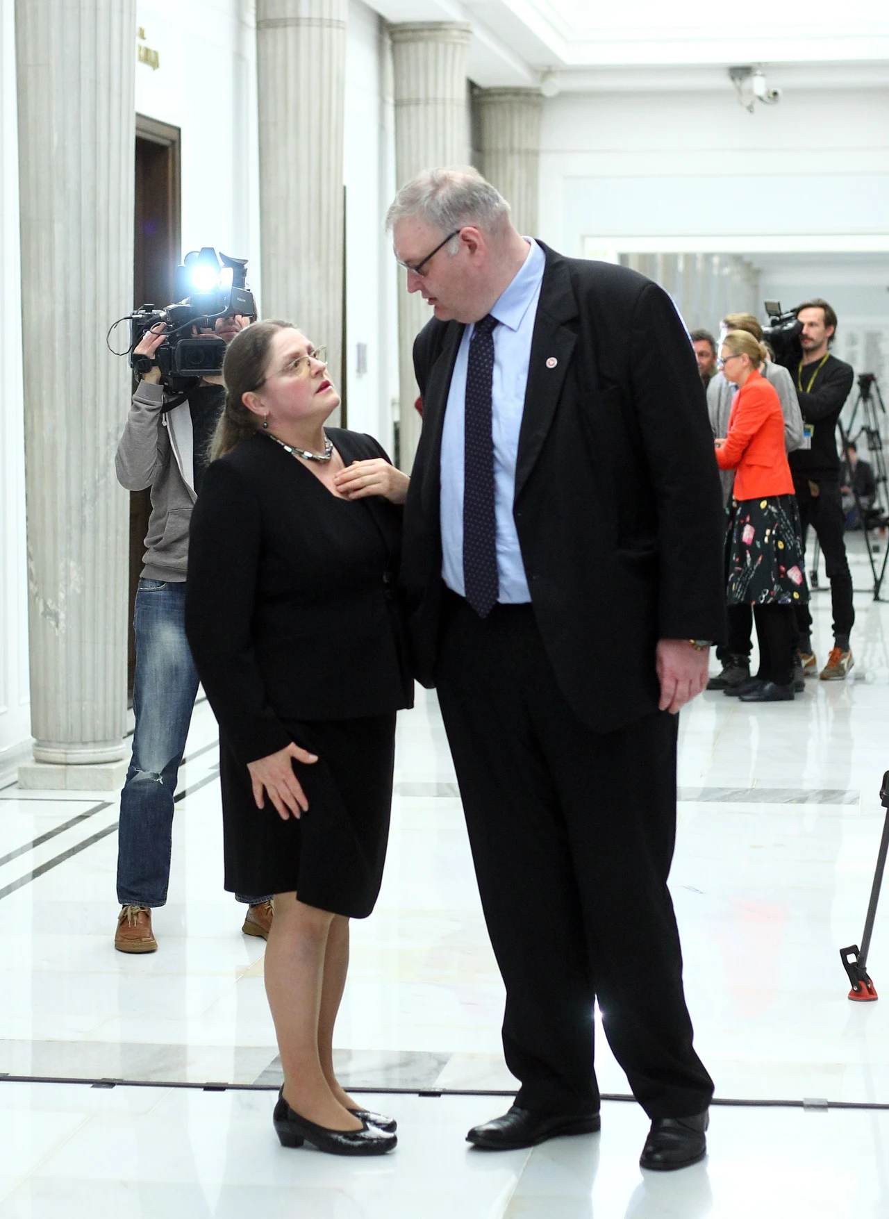 Krystyna Pawłowicz i Bogdan Świeczkowski Krystyna Pawłowicz i Bogdan Świeczkowski