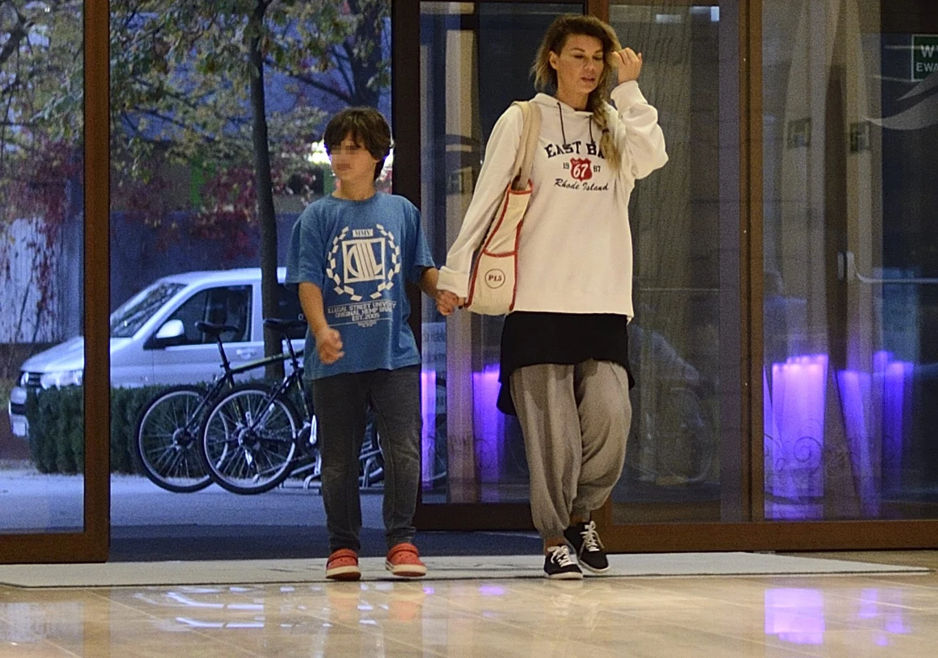 Górniak z synem Górniak z synem