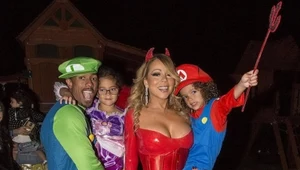Mariah Carey z Nickiem Cannonem i dziećmi