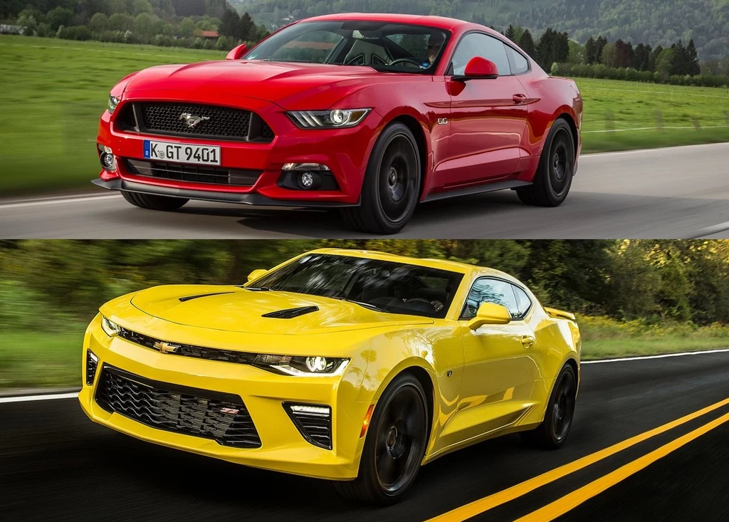 Ford Mustang czy Chevrolet Camaro?