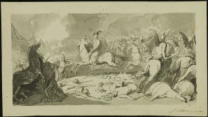 Odsiecz Wiedeńska przedstawione przez Franciszka Smuglewicza w 1785 roku