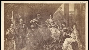 Rodzina Jana III Sobieskiego, obraz nieznanego autora