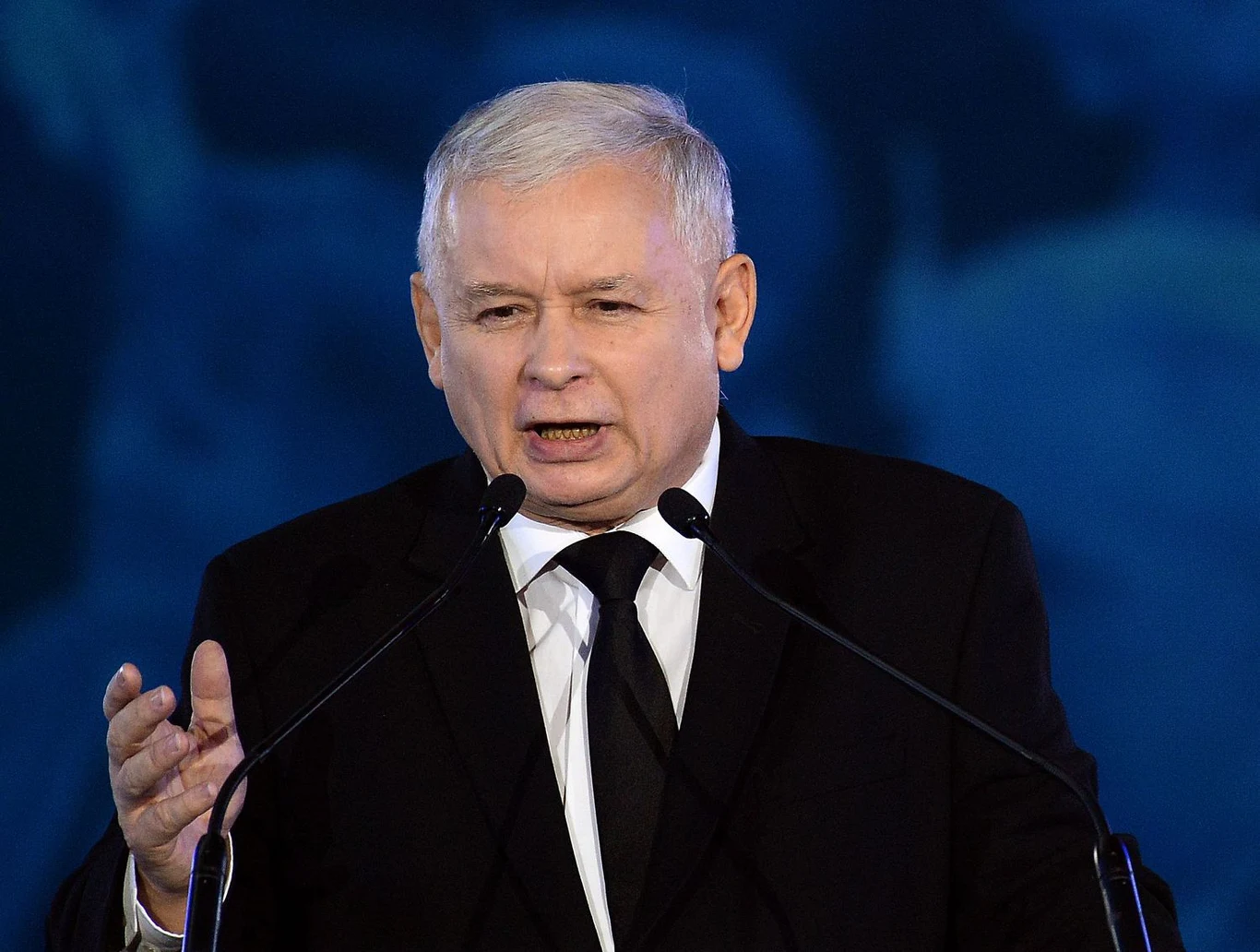 Prezes PiS Jarosław Kaczyński 