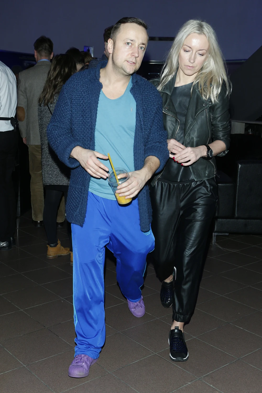 Czesław Mozil z partnerką Czesław Mozil z partnerką