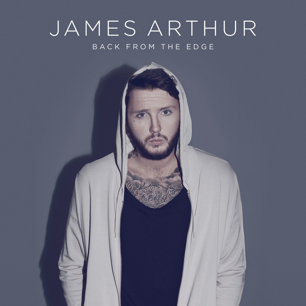 James Arthur na okładce płyty "Back from the Edge"