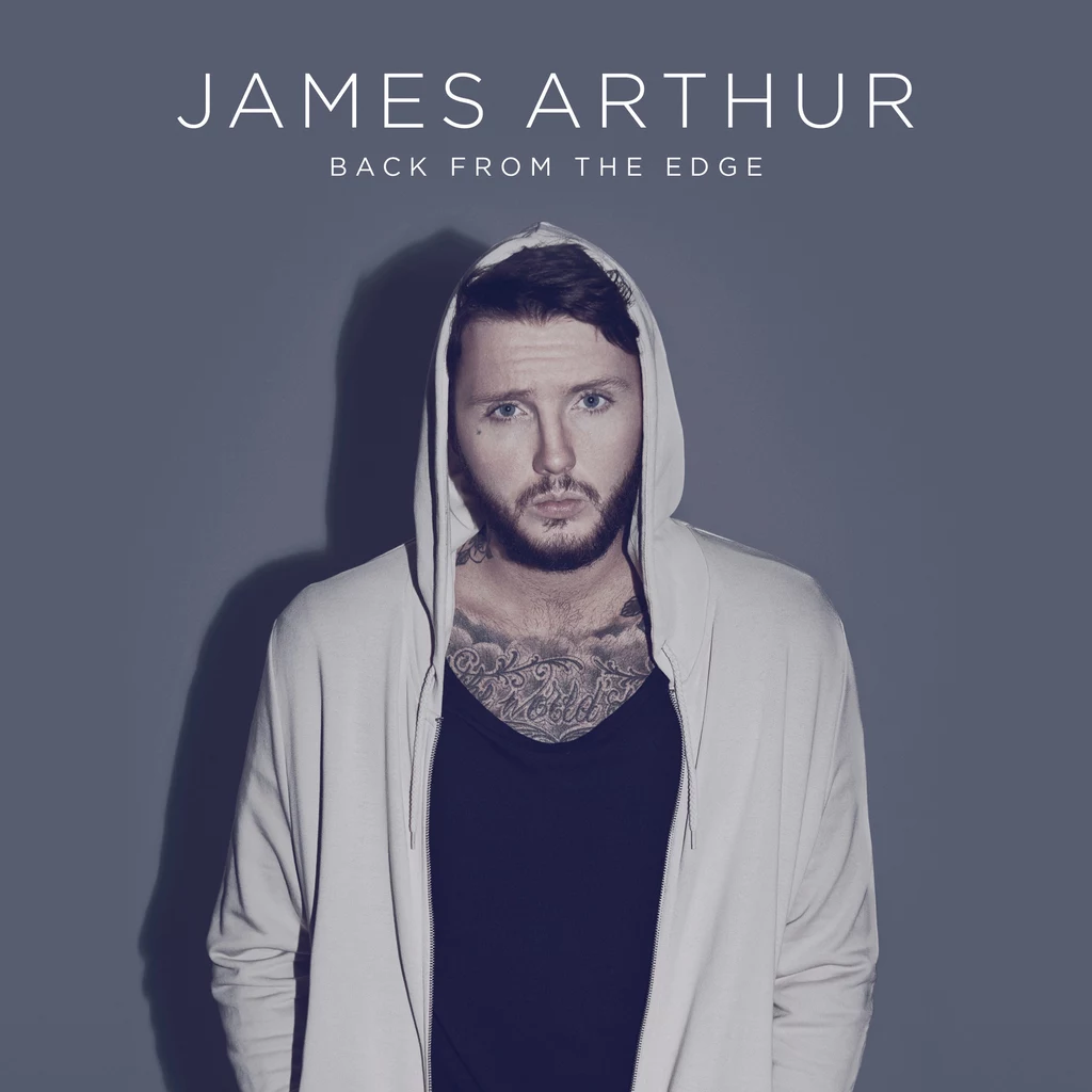 James Arthur na okładce płyty "Back from the Edge"