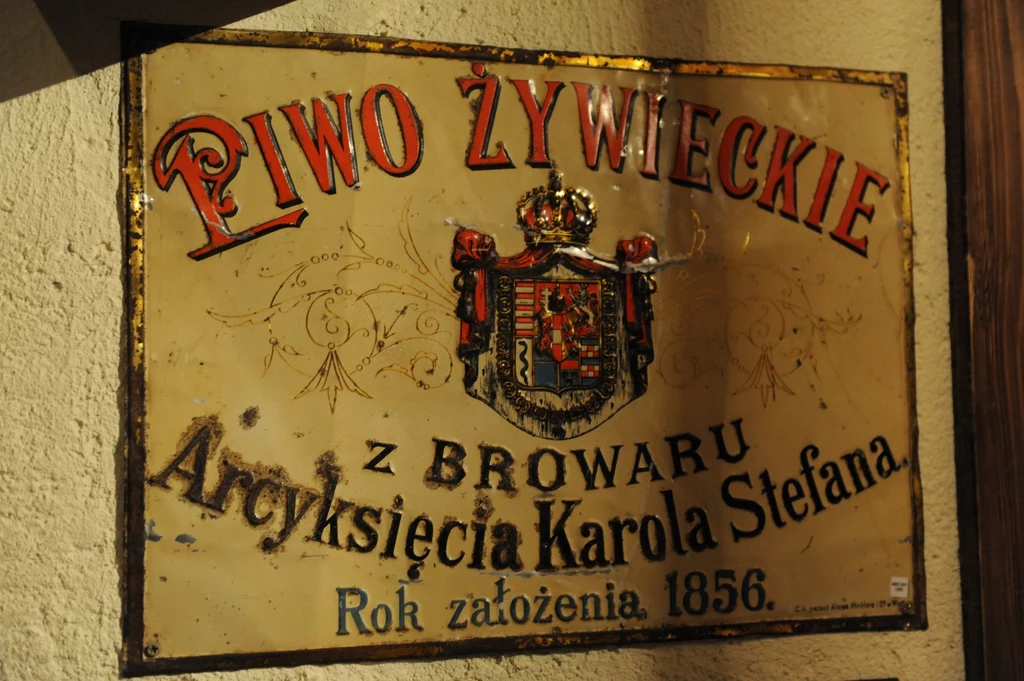 Część ekspozycji Muzeum Browaru Żywiec