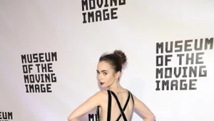 Olśniewająca kreacja Lilly Collins