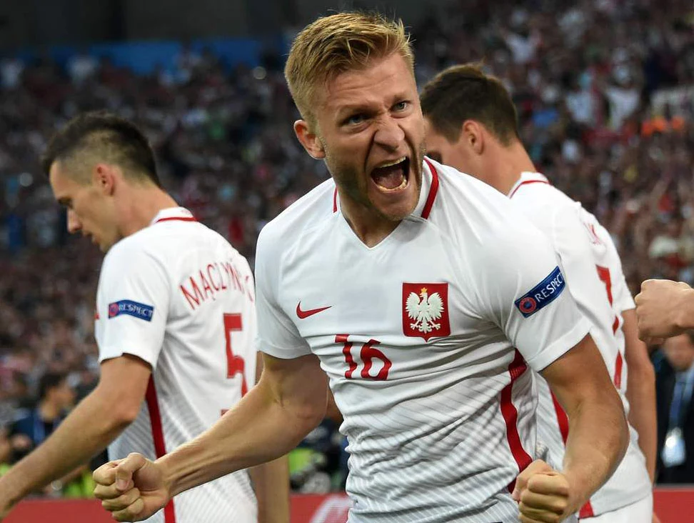Jakub Błaszczykowski podczas Euro 2016 Jakub Błaszczykowski podczas Euro 2016