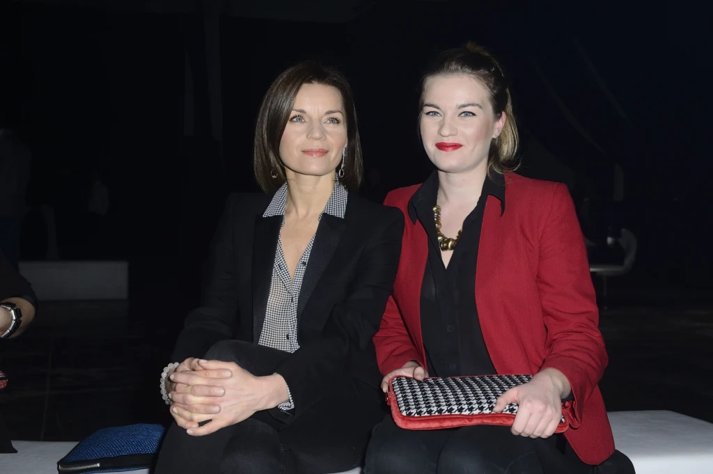 Małgorzata Foremniak z córką Małgorzata Foremniak z córką
