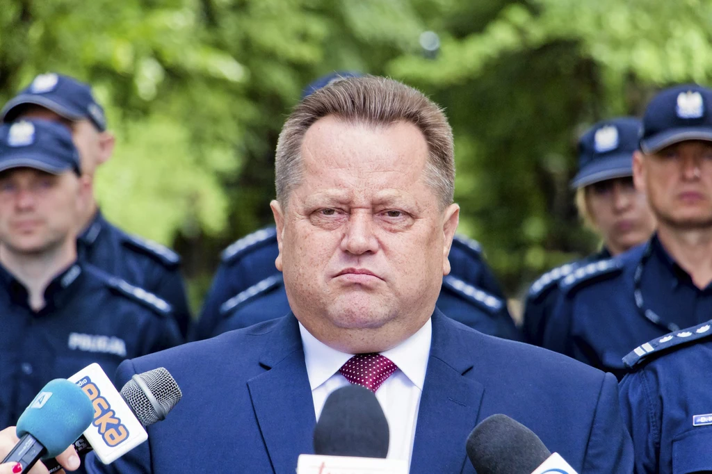Jarosław Zieliński, wicemi nister spraw wewnętrznych
