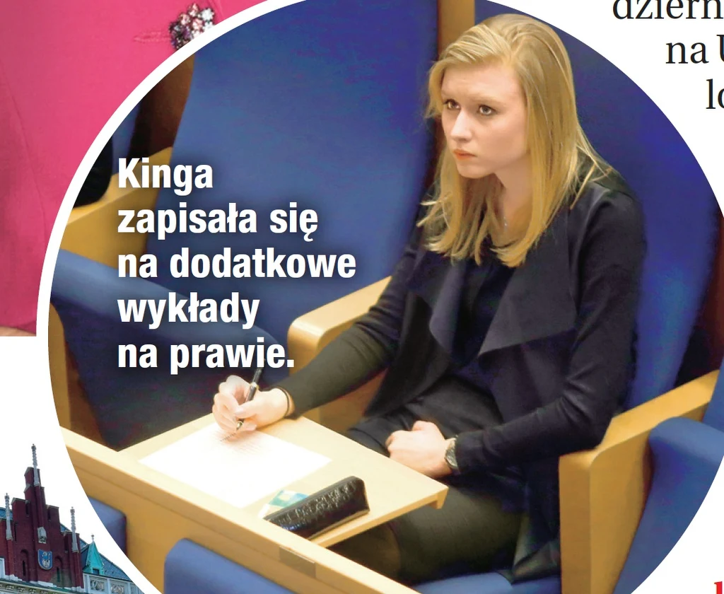 Obok Kingi nikt nie siada na wykładach?