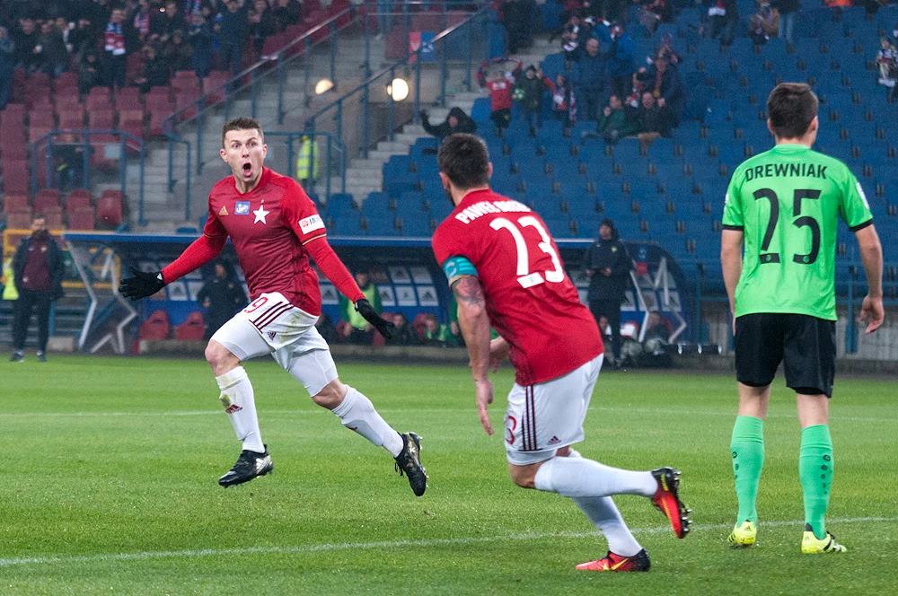 Wisła Kraków - Górnik Łęczna 3-2. Zdjęcia