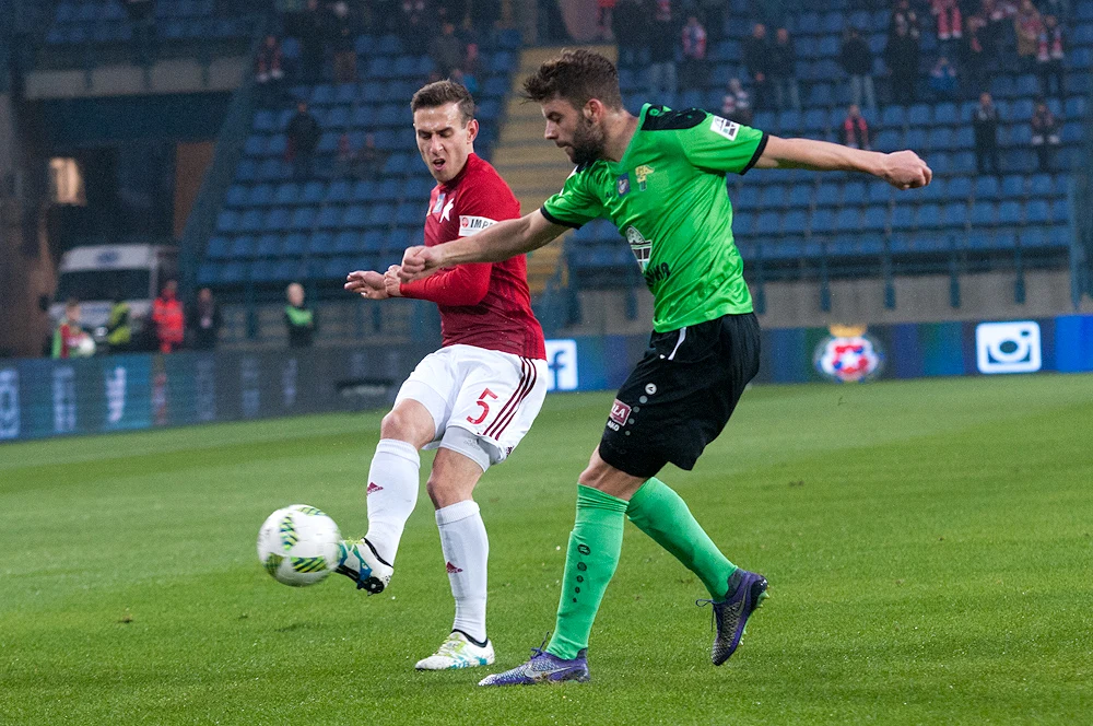 Wisła Kraków - Górnik Łęczna 3-2. Zdjęcia