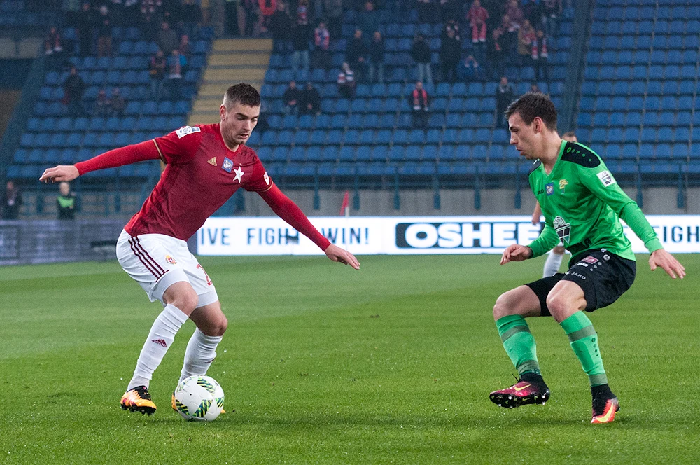 Wisła Kraków - Górnik Łęczna 3-2. Zdjęcia