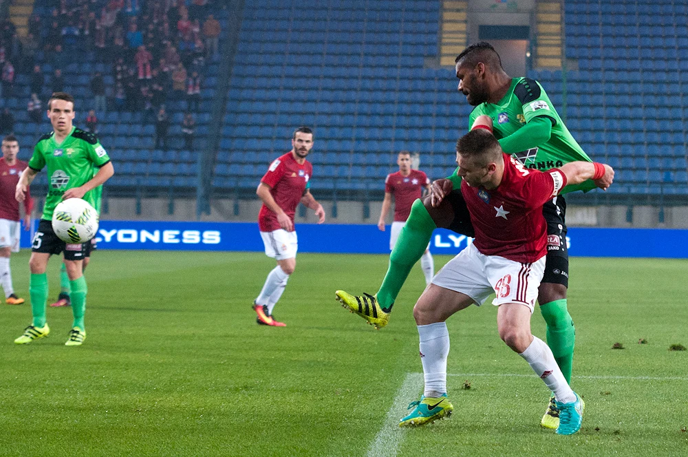 Wisła Kraków - Górnik Łęczna 3-2. Zdjęcia