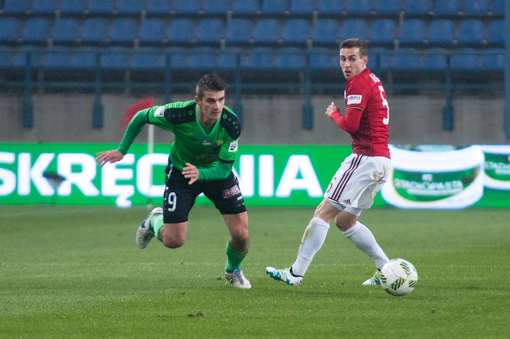 Wisła Kraków - Górnik Łęczna 3-2. Zdjęcia