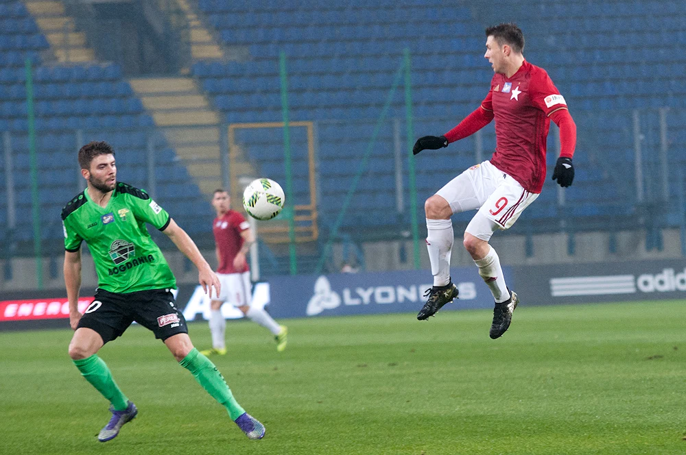Wisła Kraków - Górnik Łęczna 3-2. Zdjęcia