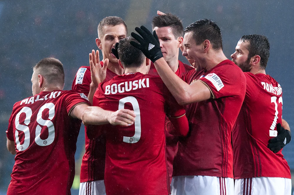 Wisła Kraków - Górnik Łęczna 3-2. Zdjęcia