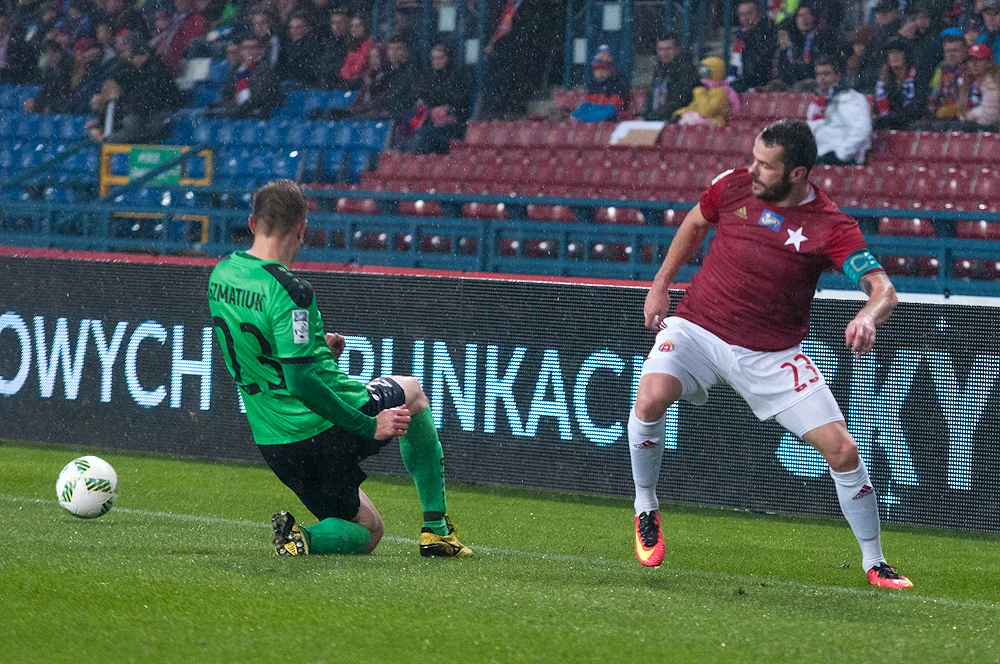 Wisła Kraków - Górnik Łęczna 3-2. Zdjęcia