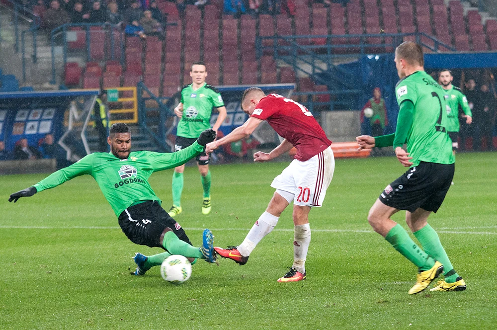 Wisła Kraków - Górnik Łęczna 3-2. Zdjęcia