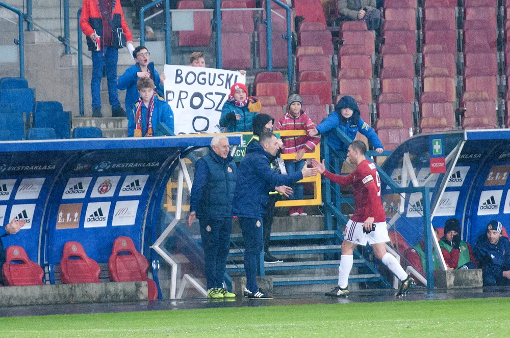 Wisła Kraków - Górnik Łęczna 3-2. Zdjęcia